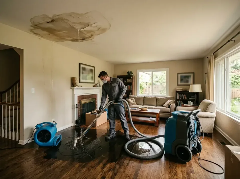 attic-pipe-burst-ceiling-drip-008 — frequently asked questions, Water Damage Restoration & Carpet Care in Cascade, IA